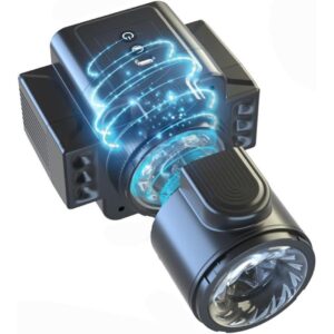 1pc Ultimate Realistic Male Masturbator Cup - Thrusting, Sucking, Vibrating, Heating, and Sexy Voice Functions Adult Sex Toys for Men's Pleasure