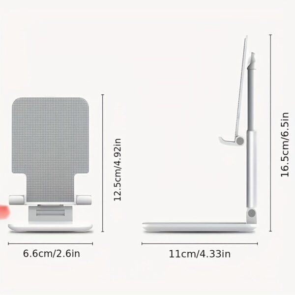 3pcs Green Portable Telescopic Mobile Phone Holder, Compatible With All Mobile Phones, Available In 4 Colors