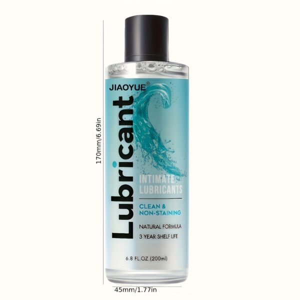 3pcs Large Volume of Water-based Personal, Masturbating Lube Lotion, Portable and Durable Silk, Available for Women's and Men's Sex Toys, Natural Ingredients Non-dyed 200ml (6.8oz)