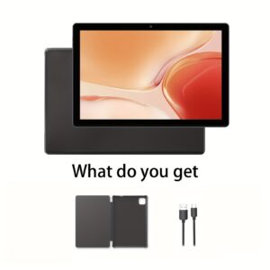 10 Inch Android Tablet, 2024 Latest Android 13 Tablet 7GB (3+4) RAM 64GB ROM, 512TB TF Expansion, 5G Dual Band WIFI6 Tablet, 2MP+8MP Camera, Stylus Without Electricity