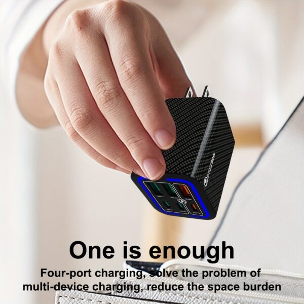 KAXOE 2pcs 50W Super Fast Charging Phone Charger Adapter USB C Charger Wall Travel Charger Plug USB Phone Charger for iPhone for Samsung