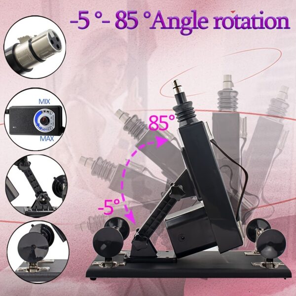 7 Dildos Attachments Sex Machine For Man and Women Sex Toys