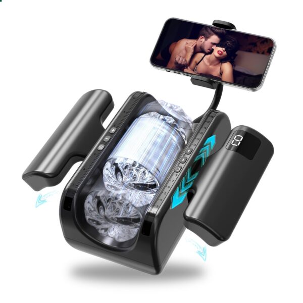 High Speed Thrusting-PRO Automatic Telescopic Male Masturbator Machine - Vagina Masturbation Cup Sex Toy for Men
