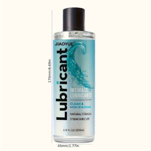 3pcs Large Volume of Water-based Personal, Masturbating Lube Lotion, Portable and Durable Silk, Available for Women's and Men's Sex Toys, Natural Ingredients Non-dyed 200ml (6.8oz)