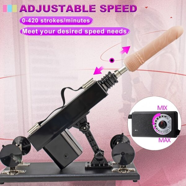 7 Dildos Attachments Sex Machine For Man and Women Sex Toys