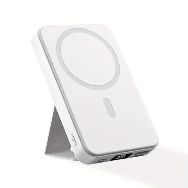 10, 000mAh Magnetic Portable Power Bank with LED Display – Fast Charging Battery Pack, Compact Design, and Convenient Power Solution for iPhone 16/15/14/13/12Pro/Pro Max/Plus/Mini