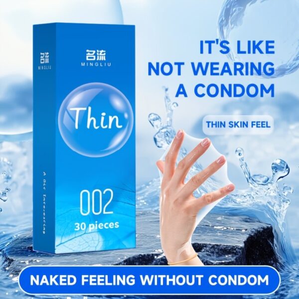 MingLiu002 Silky Thin 30pcs Sexy Condoms For Men And Women