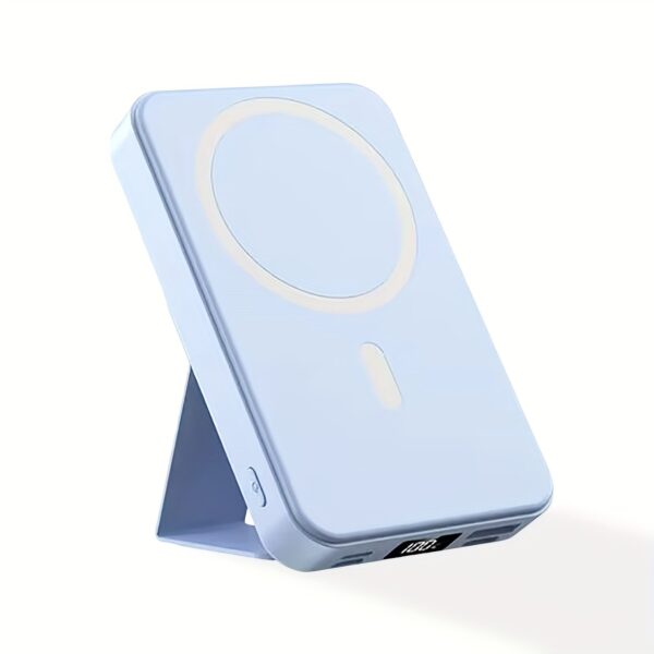 10, 000mAh Magnetic Portable Power Bank with LED Display – Fast Charging Battery Pack, Compact Design, and Convenient Power Solution for iPhone 16/15/14/13/12Pro/Pro Max/Plus/Mini