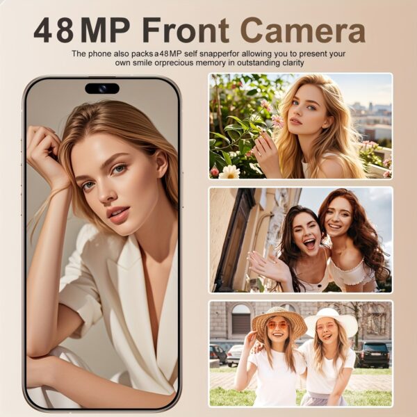 [Smart Office] New Smart Office Device | 6+256GB, 5G Unlocked, 6.9" Full HD Display, Dual SIM Dual Standby, 48MP+72MP Camera, 6800mAh Battery, Facial Recognition, Octa-Core CPU, USB Charging, Fast Charging Support | Portable Data Collector | Vivid Display | Durable Construction