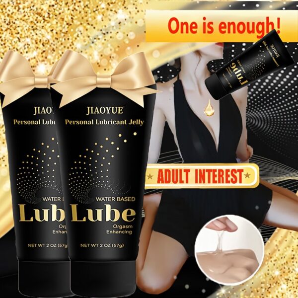 Long-Lasting Large Volume Of Water-Based Lube For Men, Women, And Couples - Gentle, Non-Sticky, And Safe For Toys - Perfect For Intimate Events For Parties 57ml (2oz)