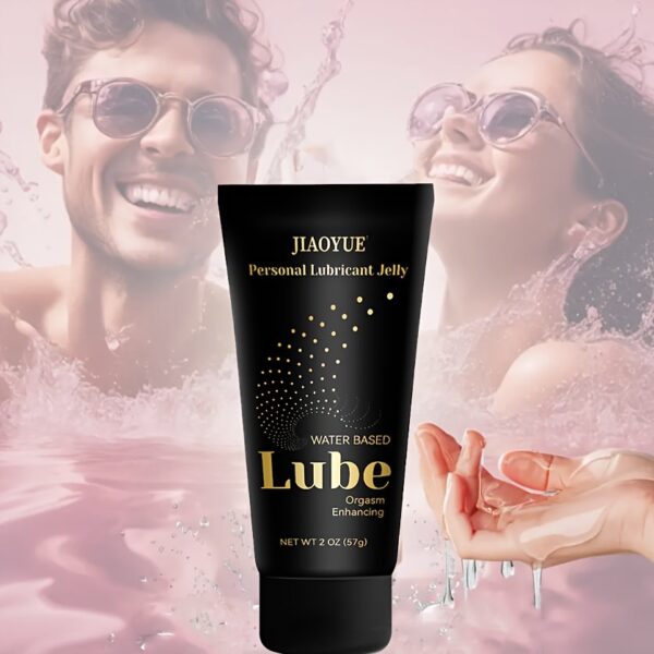 Long-Lasting Large Volume Of Water-Based Lube For Men, Women, And Couples - Gentle, Non-Sticky, And Safe For Toys - Perfect For Intimate Events For Parties 57ml (2oz)