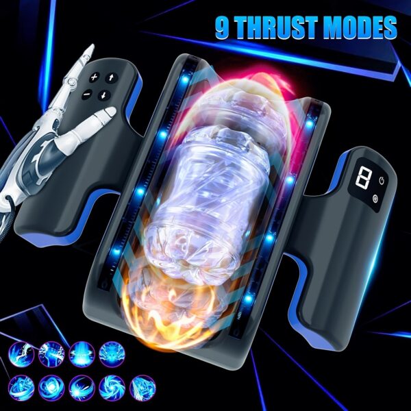 High Speed Thrusting-PRO Automatic Telescopic Male Masturbator Machine - Vagina Masturbation Cup Sex Toy for Men