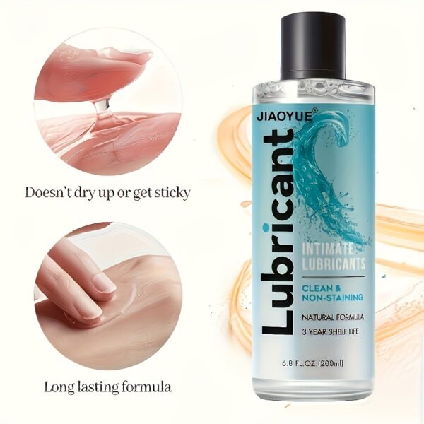 3pcs Large Volume of Water-based Personal, Masturbating Lube Lotion, Portable and Durable Silk, Available for Women's and Men's Sex Toys, Natural Ingredients Non-dyed 200ml (6.8oz)