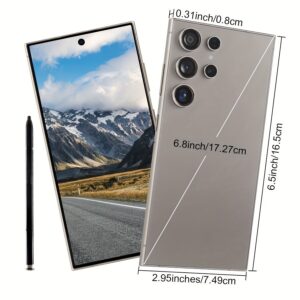 6.8inch Android Smartphone, Built-in Pen, Support 5G Network, Cell Phone, 12+512GB, Expandable Memory, 6800mAh, Support Face Recognition, GPS Navigation And Positioning, Dual SIM Standby, Complete Accessories, Portable Phone, Mini Phone, 4.0inch Pocket Small Phone, 3+32GB, Suitable for Back-up Phone, Holiday Birthday Gift Goodies