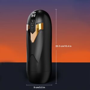 1pc Men'S Masturbation Cup Sex Toy - With 3-speed Variable Speed And 9-vibration Stretching/suction Mode; 3D Textured Penis Masturbation Cup, Used For Penis Stimulation, Valentine'S Day Gift