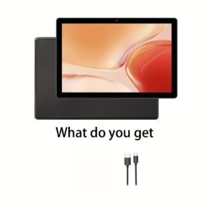 10 Inch Android Tablet, 2024 Latest Android 13 Tablet 7GB (3+4) RAM 64GB ROM, 512TB TF Expansion, 5G Dual Band WIFI6 Tablet, 2MP+8MP Camera, Stylus Without Electricity