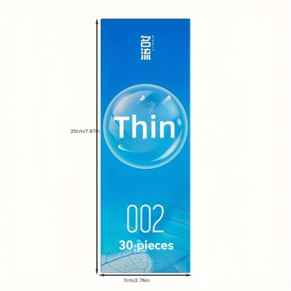 MingLiu002 Silky Thin 30pcs Sexy Condoms For Men And Women