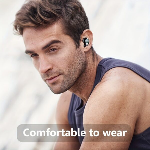 [HiFi Earbuds] HiFi Wireless Earbuds with Digital Display | Noise Reduction, 800mAh Lithium Battery, USB Type-C Charging, Volume Control, App Control, Durable Plastic Material, Anime Theme - Charger Not Included