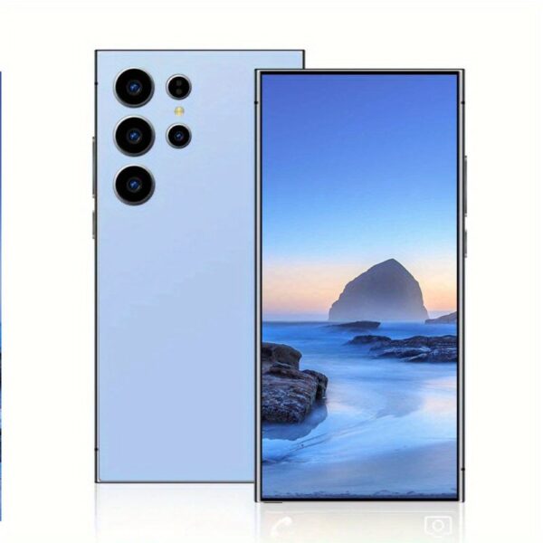 Ultra unlock smart 5G mobile phone, dual SIM, dual standby, 6.8-inch HD display, 8GB+256GB storage space, HD camera and 6, 500mAh battery, built-in stylus, support for global unlock, 2025 new Android 13 smartphone, face recognition, fingerprint unlock
