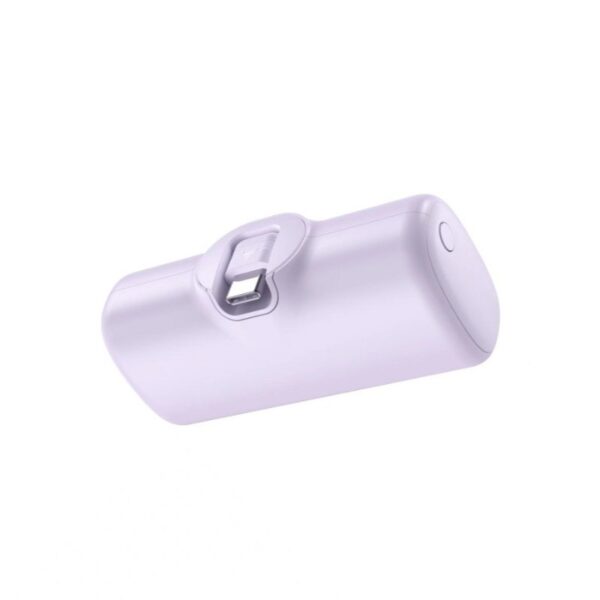 22.5W Fast Charging, 5000mAh Mini Portable Charger, USB-C Mobile Power, Universal Compatibility, USB Type-C, Dual Power Mode, Rechargeable Lithium Polymer Battery, for iPhone 16/15 Series And Android Devices